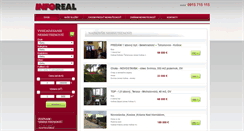 Desktop Screenshot of inforeal.sk